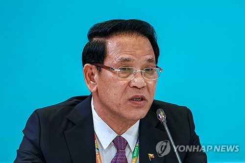 브릭스 미디어 서밋 참석한 미얀마 공보장관