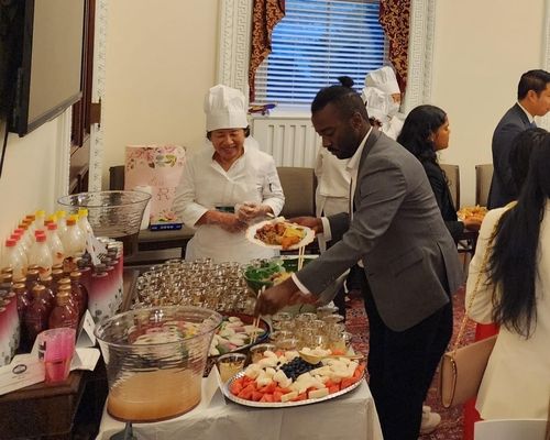 백악관서 송편 나눔