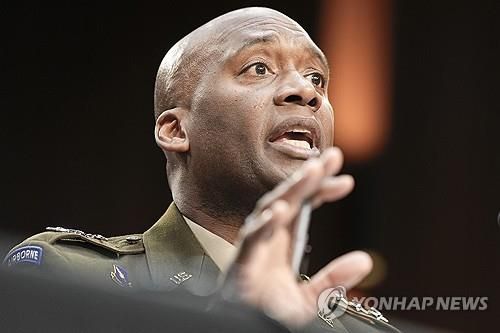 인준 청문회 참석한 브런슨 한미연합사령관 지명자