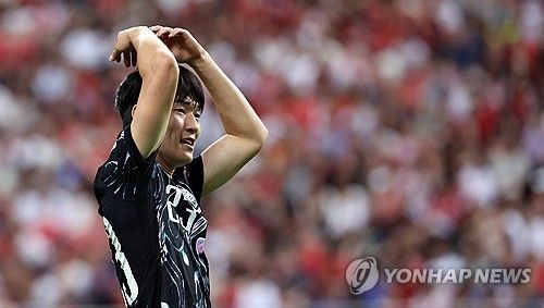 A매치 데뷔전에서 골 넣은 배준호