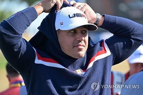 작년 라이더컵에 나섰던 켑카.