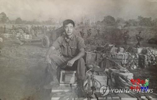 월남전에 참전했을 당시 장기표