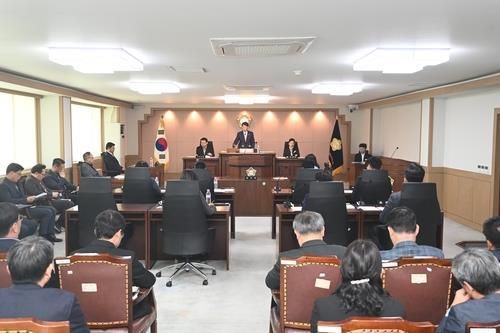 대전 대덕구의회 본회의장