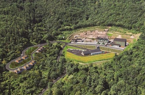 박달산 자연휴양림 조감도 