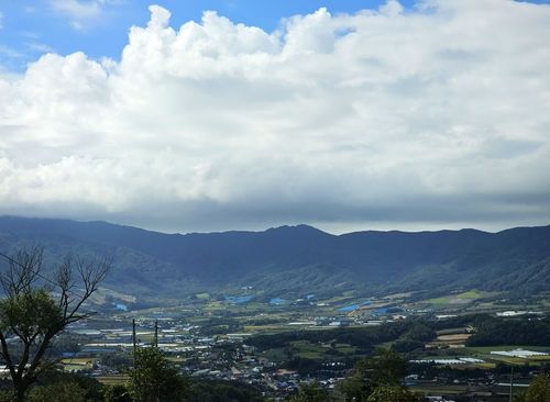 양구 해안면 펀치볼 마을 전경