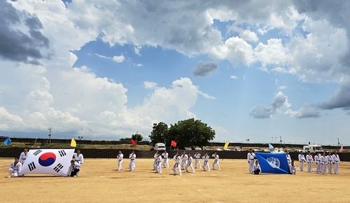 한빛부대 태권도 시범