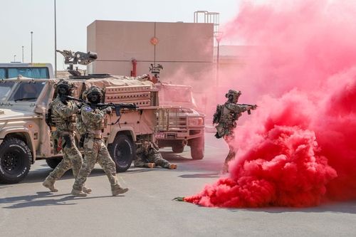 아크부대 테러 차량 진압훈련