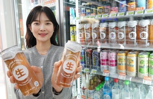 세븐일레븐, 투명 페트캔에 담은 생맥주 편의점 첫 판매