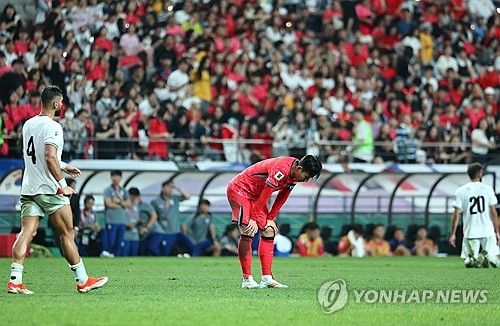 손흥민 ‘아쉬움 가득’