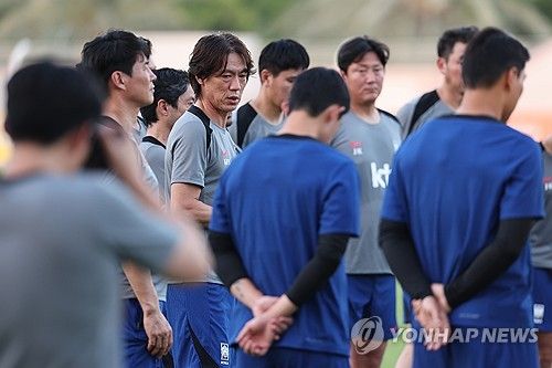 결의 다지는 홍명보호