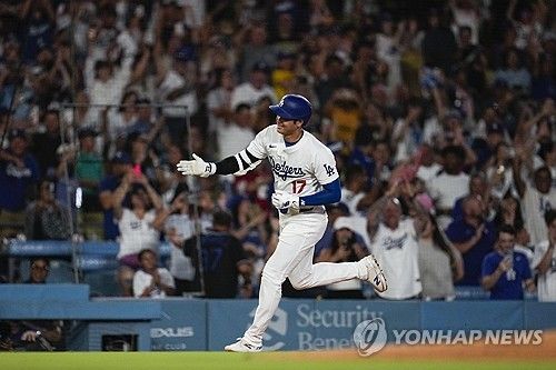 오타니, 시즌 45호 홈런