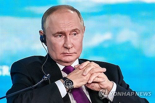 매체를 활용한 영향력 투사에 능한 블라디미르 푸틴 러시아 대통령의 러시아 정권 [타스 연합뉴스 자료사진. 재판매 및 DB 금지]