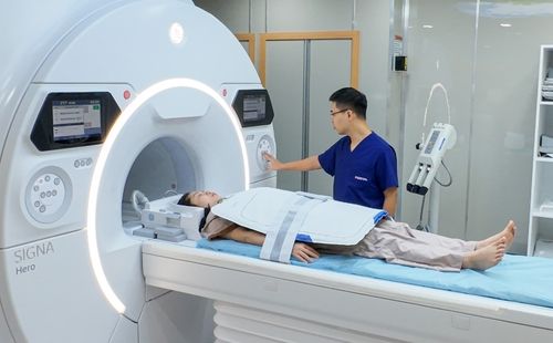 베트남 하노이 국제병원 'H+ 하노이'의 검사장비