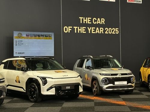 '유럽 올해의 차' 최종 후보에 나란히 오른 기아 EV3·현대차 인스터 