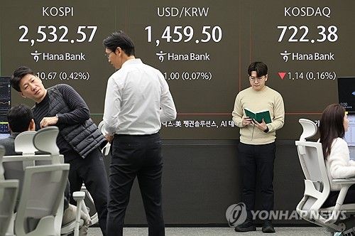 코스피 2,520대 출발