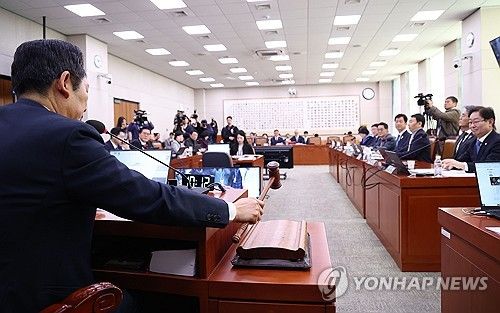 국회 법사위 '내란특검법' 상정