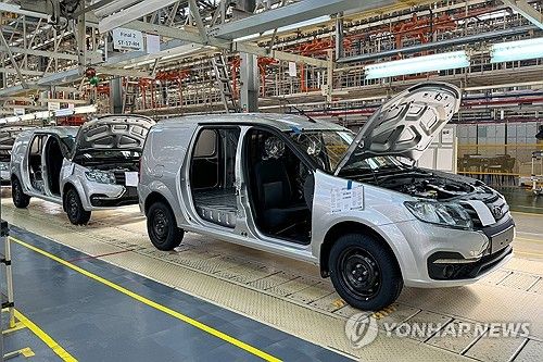 러시아 라다 자동차 공장