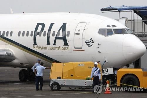 파키스탄 국제항공(PIA) 여객기 자료사진