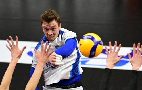 공격하는 삼성화재의 막심