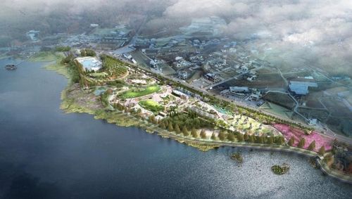 신정호 지방정원 조감도