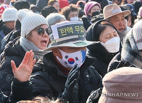 윤 대통령 지지 기도