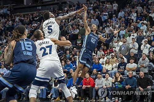 머랜트(12번)의 결승 득점 장면