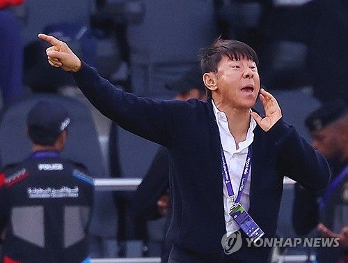 신태용 감독 동점을 향한 작전 지시