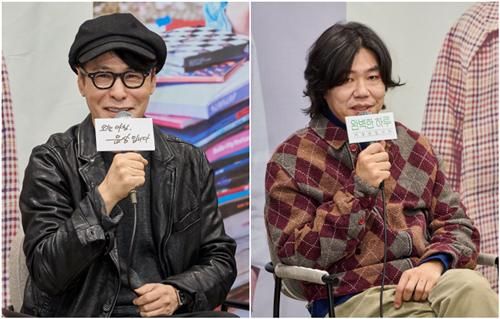 MBC 신규 라디오 프로그램 DJ로 나선 가수 윤상·이상순(좌측부터)