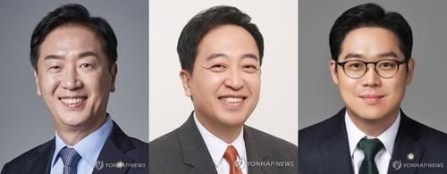 왼쪽부터 안병희·금태섭·김정욱 후보자
