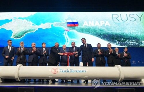 2020년 튀르크스트림 프로젝트 개시행사