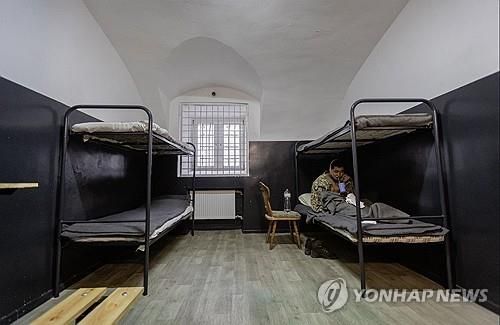 우크라이나군에 생포된 북한군