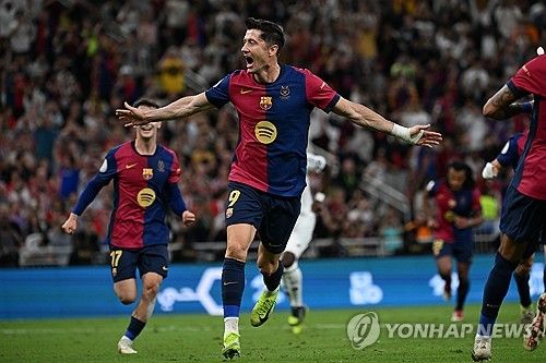 로베르트 레반도프스키의 골 세리머니