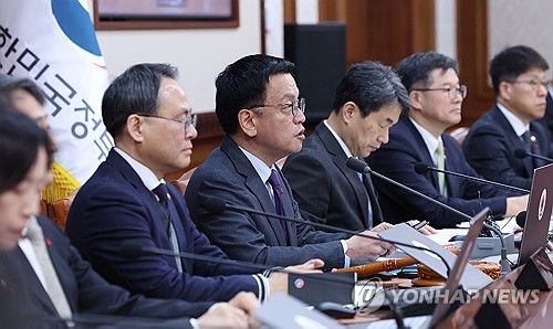 국무회의 주재하는 최 권한대행