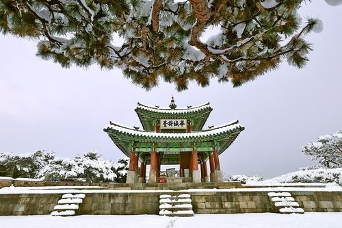 늠름한 화성장대 [사진/조보희 기자]