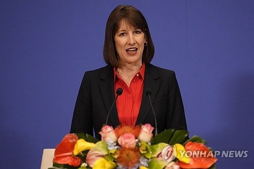 중국 방문한 레이철 리브스 영국 재무장관