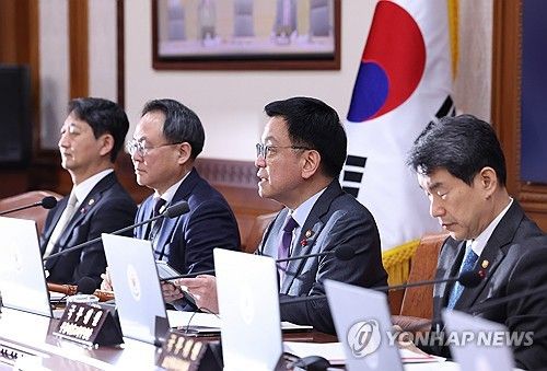 최상목 권한대행, 국무회의 주재