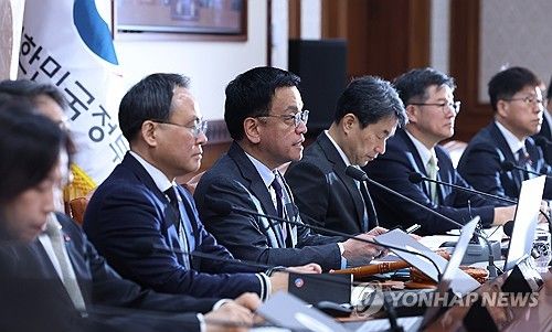 국무회의 주재하는 최 권한대행