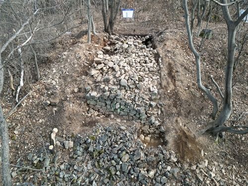 함안 봉산산성 발굴조사 현장