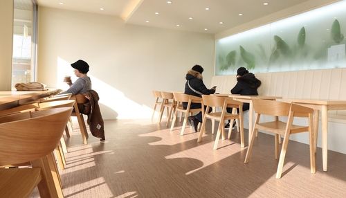 노원두물마루 카페 내부