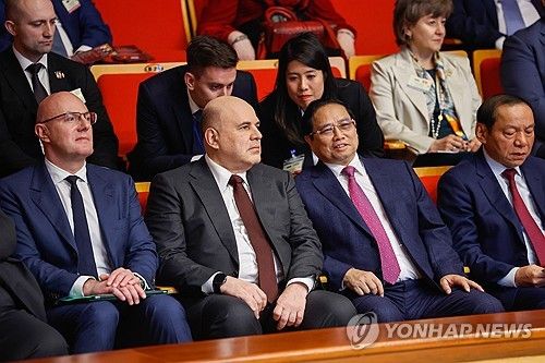 러시아·베트남 총리 대화