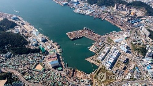 부산 감천항 전경