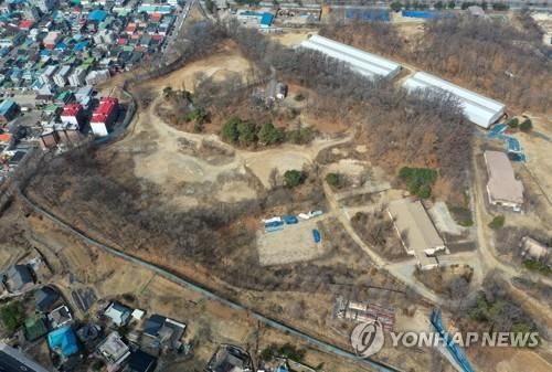 원주시 옛 캠프롱 부지