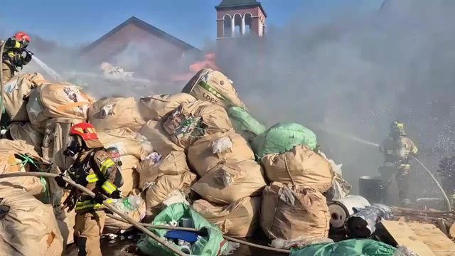 화성 자원순환시설·재활용업체서 잇단 화재 
