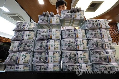 미국 달러. [연합뉴스 자료사진]