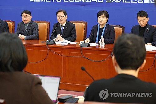 더불어민주당 법사위원 '내란특검법' 간담회