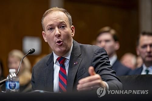 인사청문회장의 젤딘 美환경보호청장 지명자