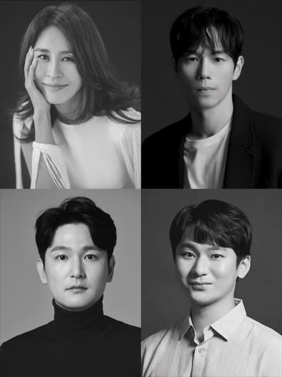 연극 '지킬 앤 하이드' 출연 배우들