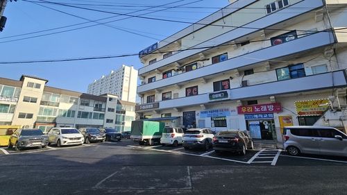 시민에게 개방한 용인 마평구 석산빌딩 주차장