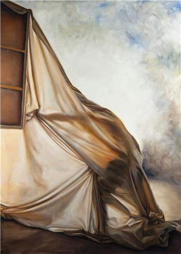 데이비드 오케인, Gloaming, 2024, 캔버스에 유채, 140x100cm[갤러리바톤 제공. 재판매 및 DB 금지]