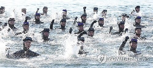 해군 SSU 혹한기 훈련